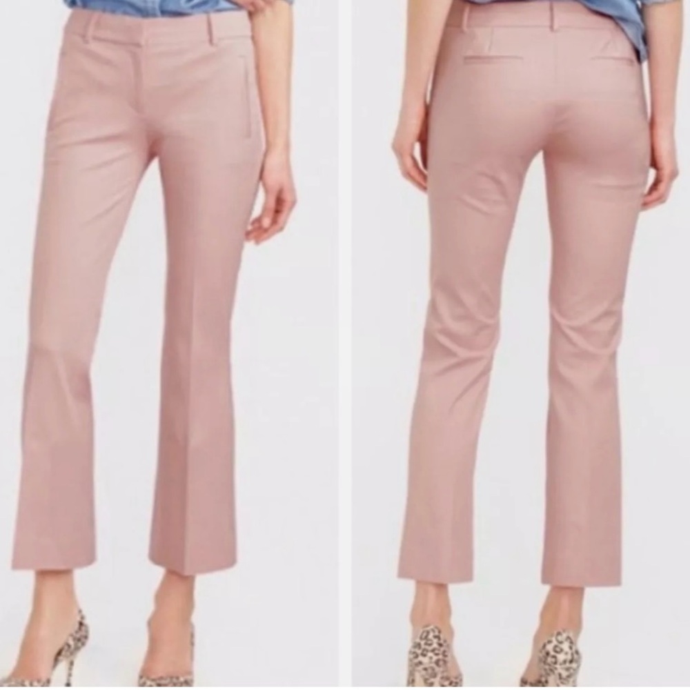 jcrew teddie cropped pants. size 0.
